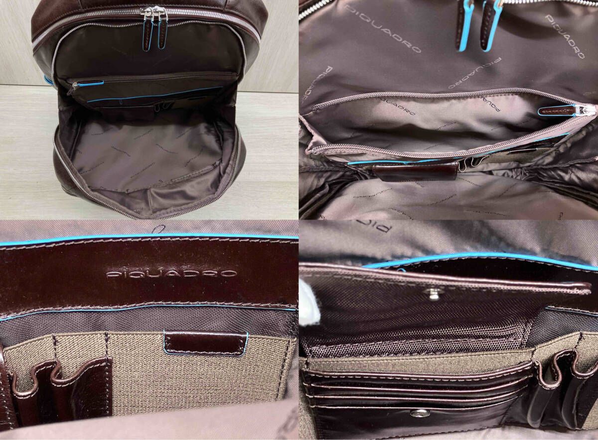 Piquadro リュック カーフレザー バッグ - メルカリ