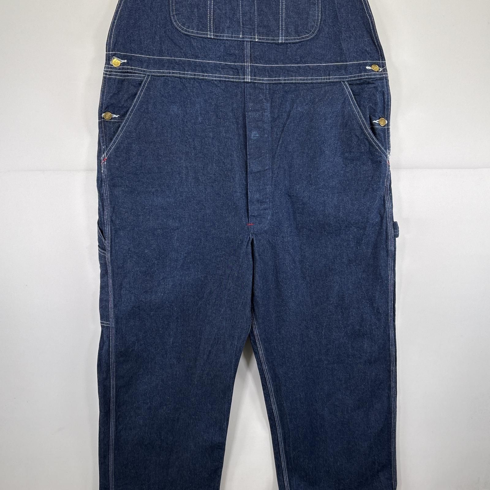 50s PIONEER MONGOMERY WARD オーバーオール 濃紺 50s PIONEER