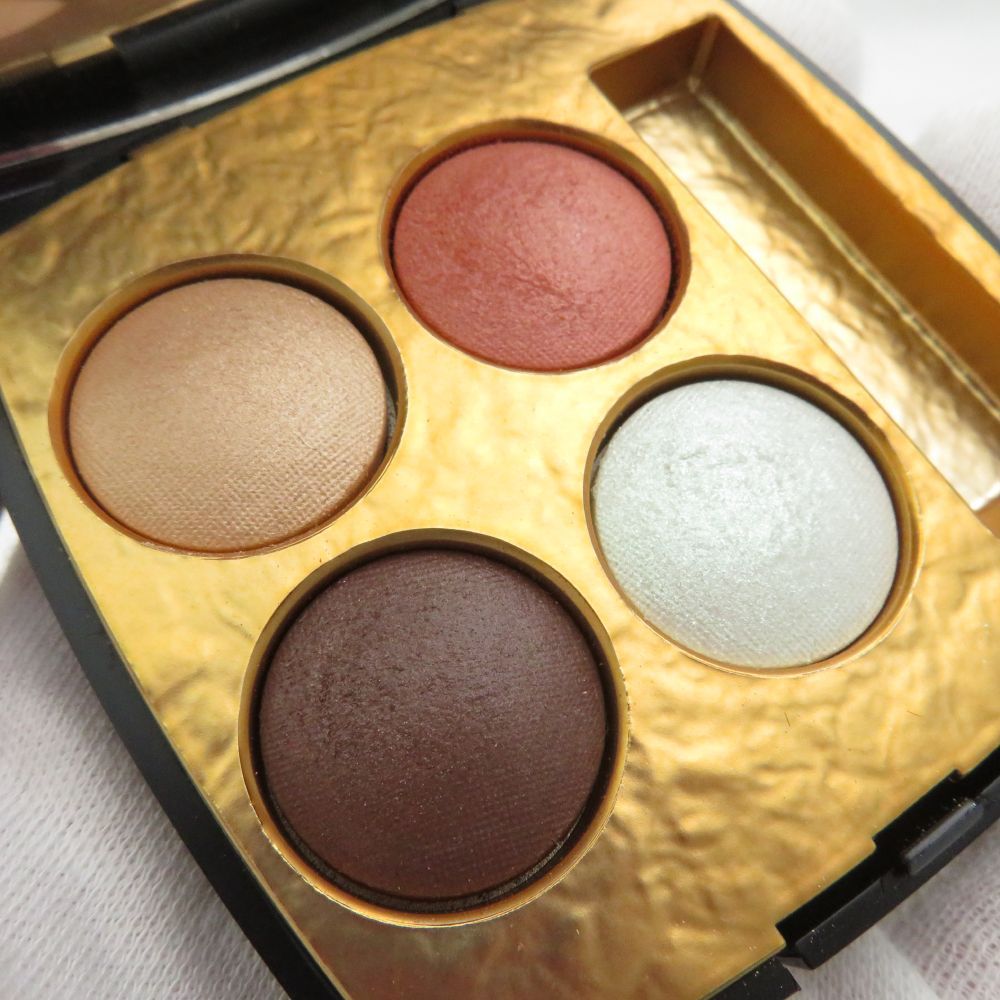 美品 CHANEL シャネル レ キャトル オンブル ビザンス 318 アイ