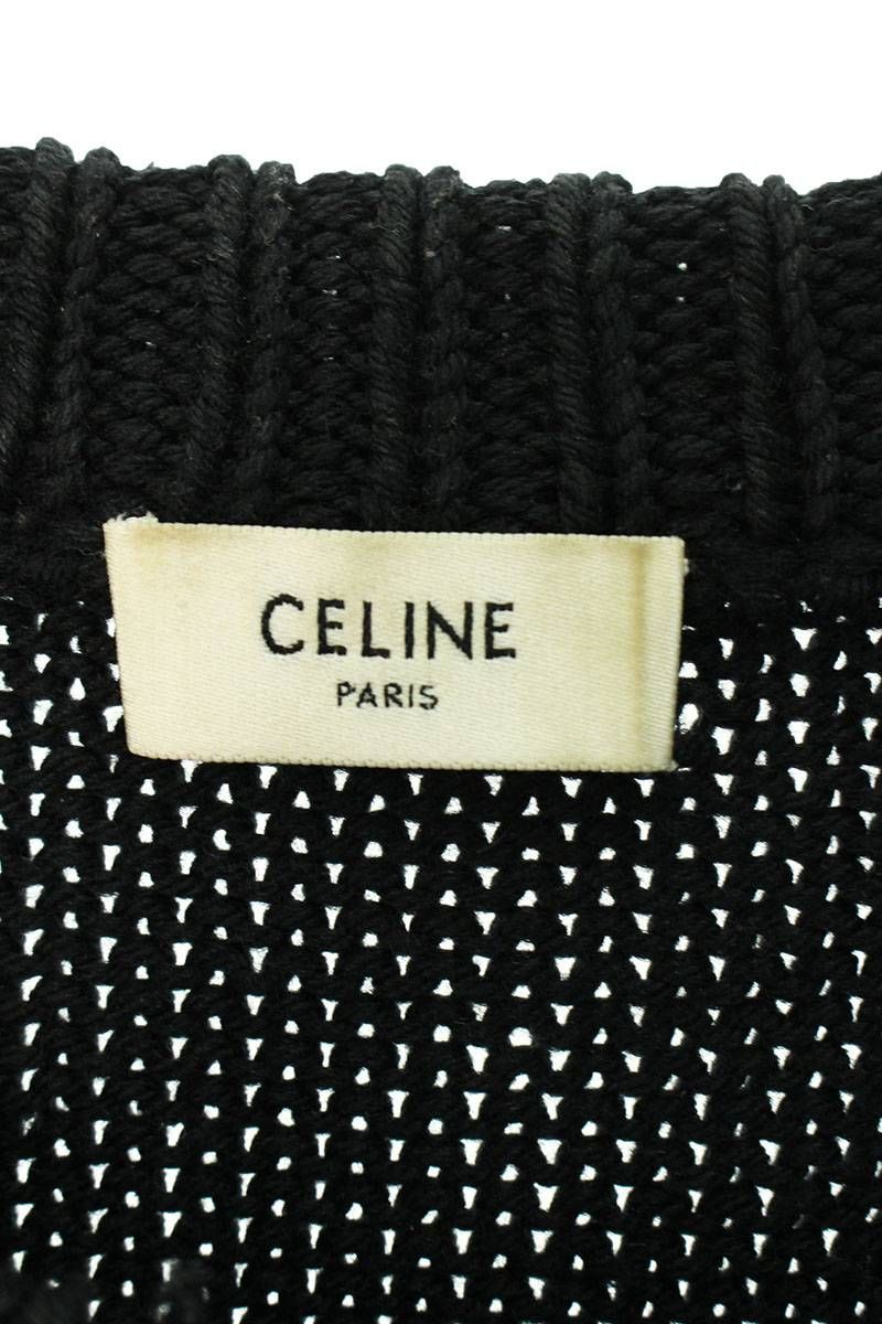 セリーヌバイエディスリマン 21SS ボクシークルーネックセーター