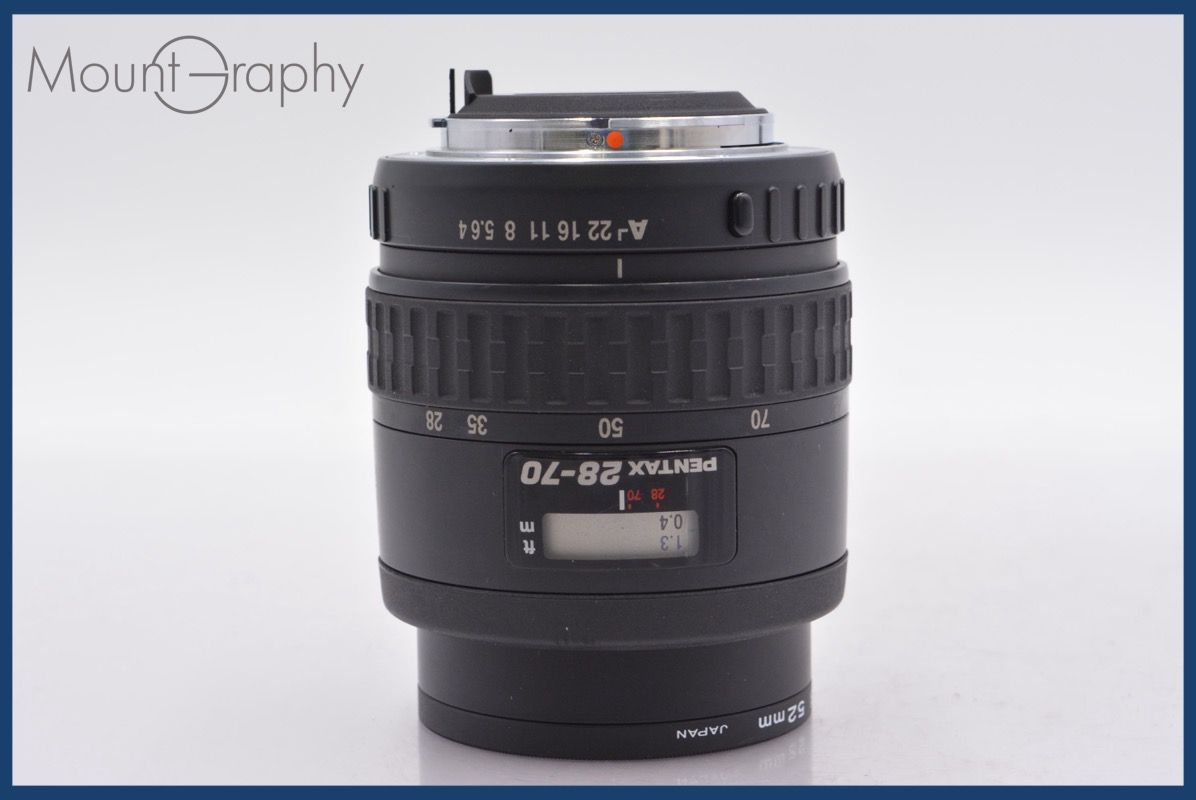  ペンタックス PENTAX SMC PENTAX-FA 28-70 mm F 4 AL 前後キャップ-レンズフィルター付 同梱可 mj 5201 その他 カメラ