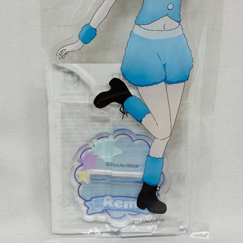 リゼロ C104 アクリルスタンド 2点 セット ふわふわどうぶつコス Ver