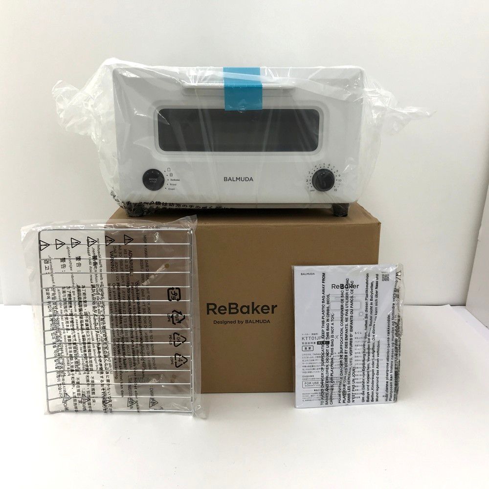 未使用品 BALMUDA バルミューダ KTT01JP-WH Rebaker リベイカー