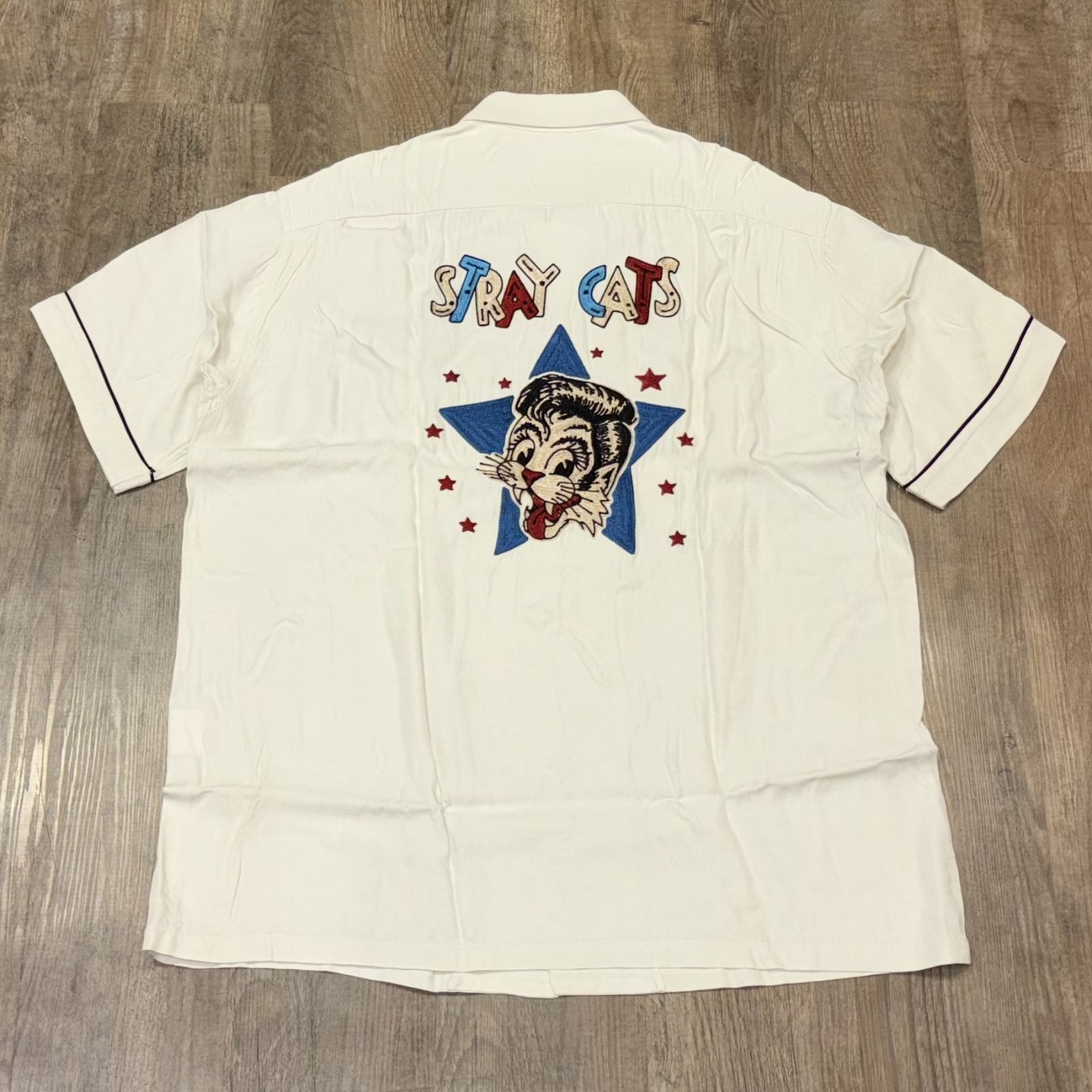 送料・税込】MOON Equipped ボーリング シャツ [MQF096] MOONEYES