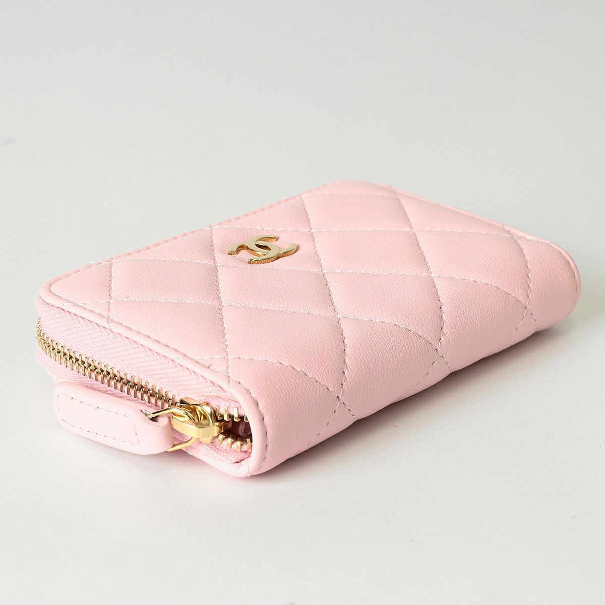 新品 シャネル CHANEL コインケース CLASSIC ZIP COIN PURSE ピンク