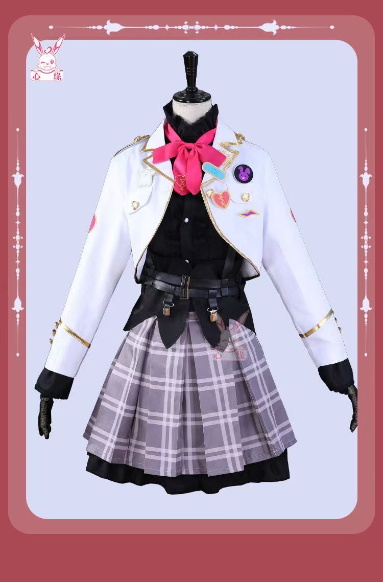 Nijisanji EN Maria Marionette 2.0 コスプレ 衣 Wetrose] In Stock Nijisanji EN Vtuber Maria Marionette 2.0