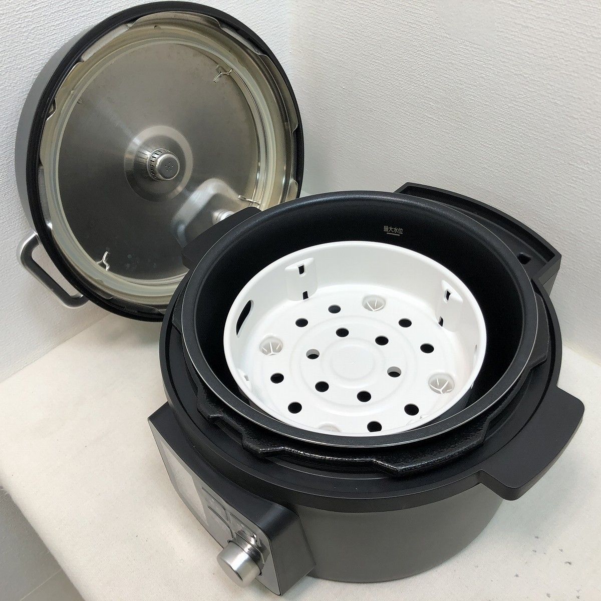 生活家電 IRIS OHYAMA アイリスオーヤマ電気圧力鍋 4.0L PMPC-MA4-B 
