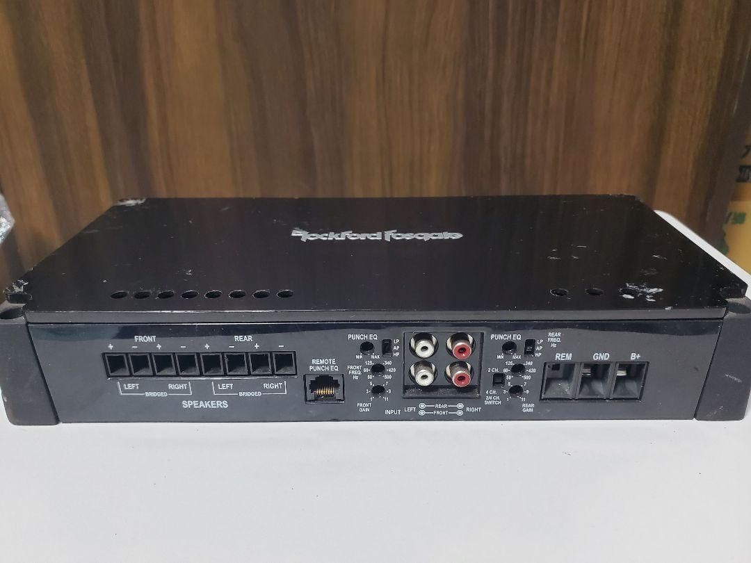 ロックフォード アンプ punch p400-4(Rockford Fosgate T600-4 ロックフォード アンプ punch p400-4(Rockford Fosgate T600-4