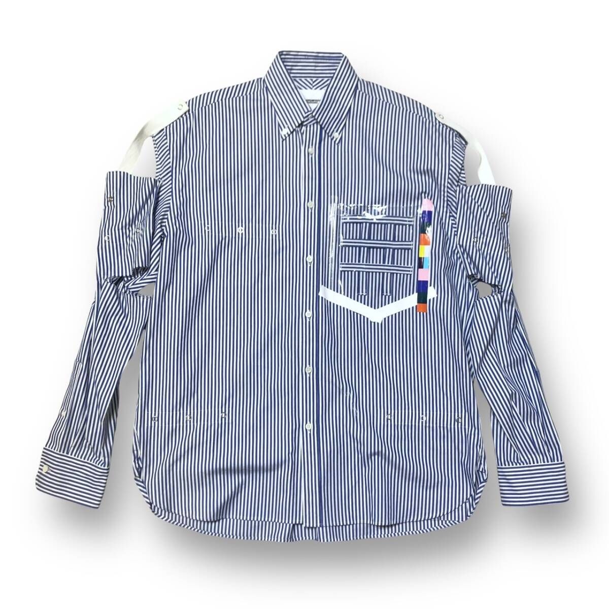 22ss TAKAHIRO MIYASHITA The Soloist アシンメトリーストライプ長袖  