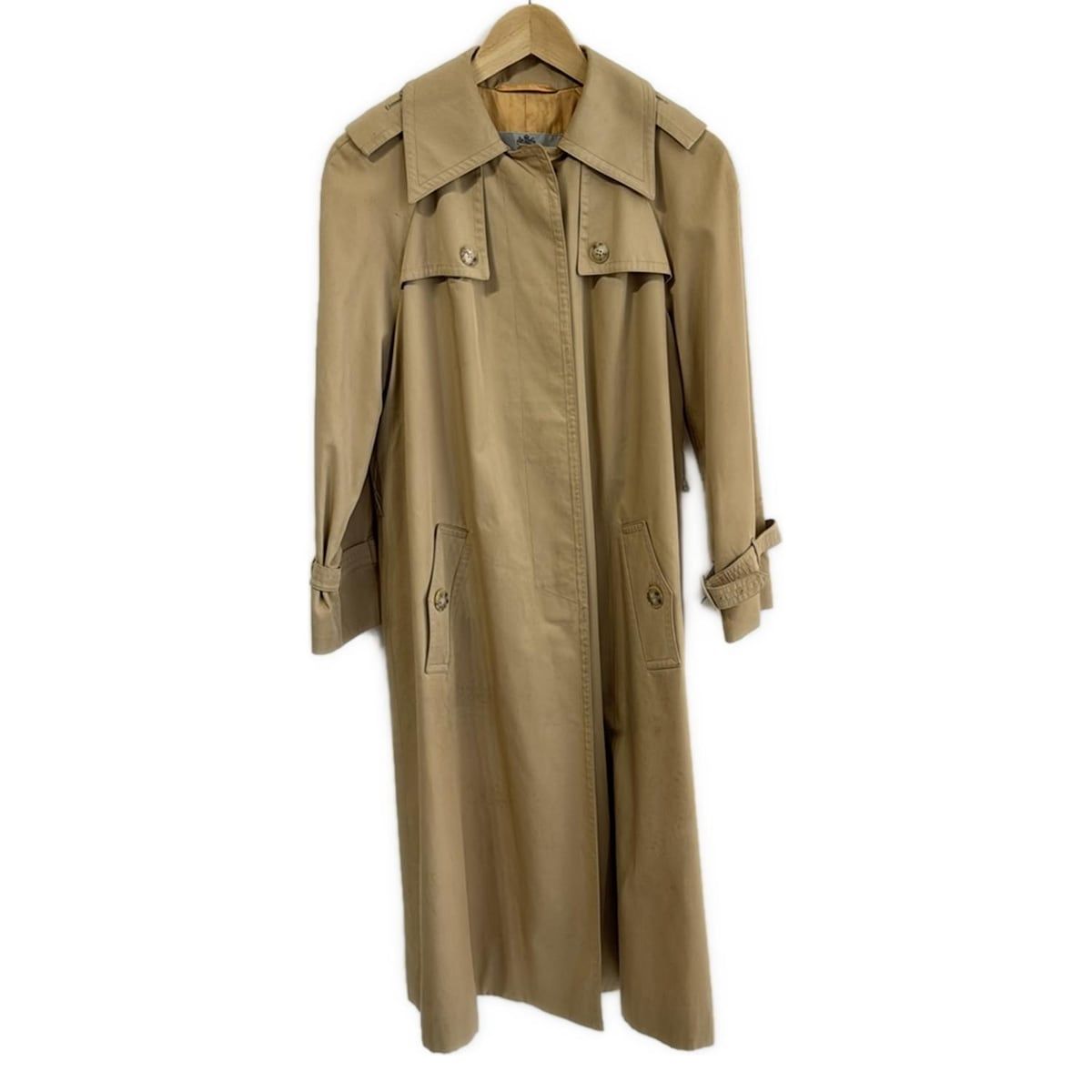 Aquascutum アクアスキュータム トレンチコート サイズ8 M レディース - ベージュ 長袖|秋|春