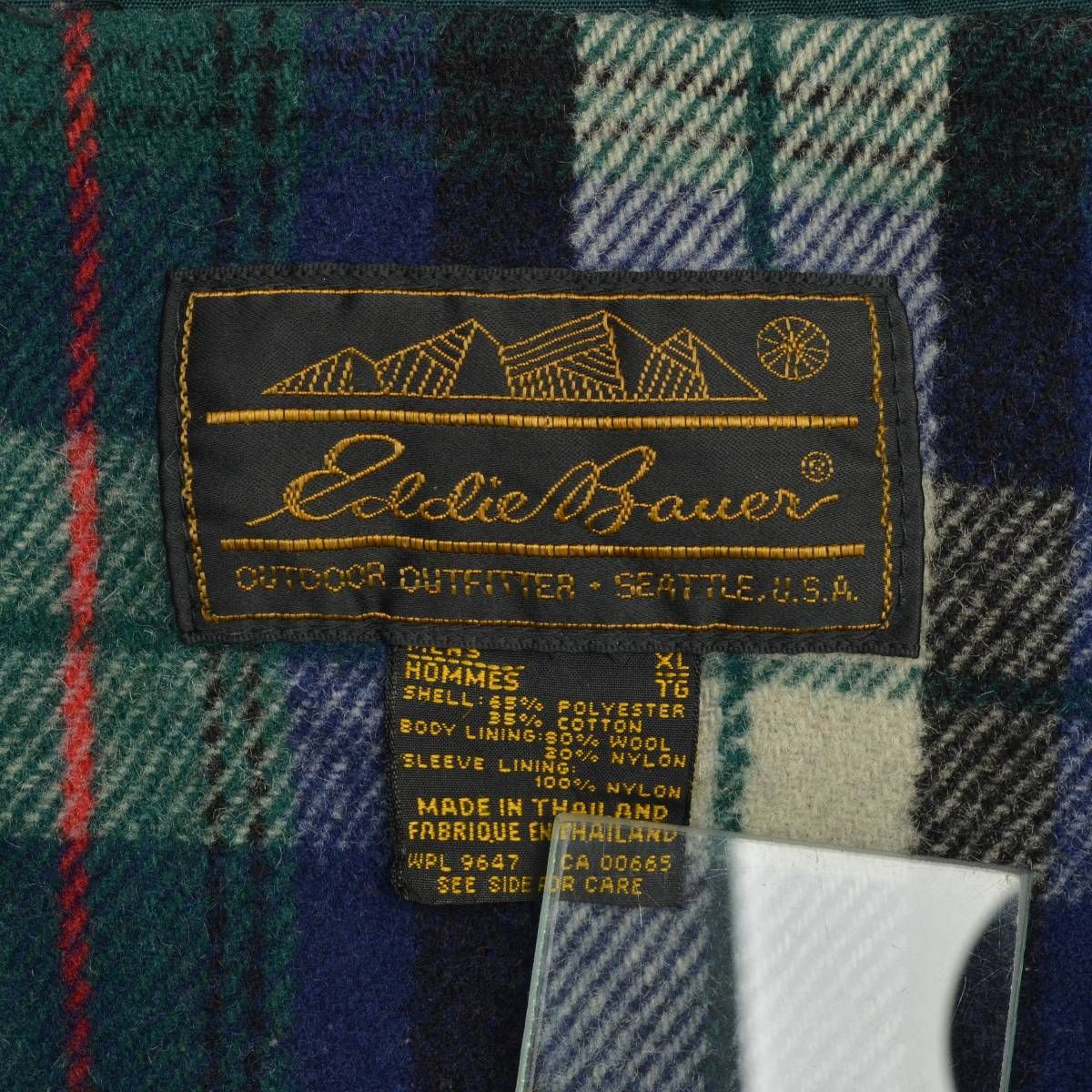EDDIEBAUER】80s 黒タグマウンテンパーカー - メルカリ