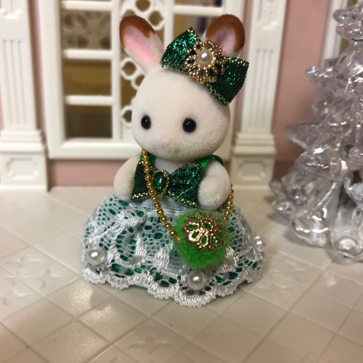 シルバニアファミリー ショコラウサギの赤ちゃん クリスマス