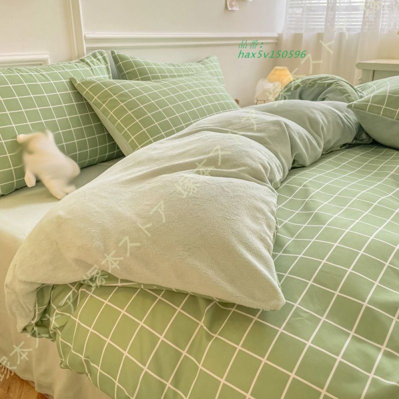 掛け布団カバー ダブル 布団カバー 寝具カバー セット 冬用 洗える フランネル 抗菌防臭 柔らかい 肌触り良い おしゃれ 速乾 オールシーズン シングル hax5v150596