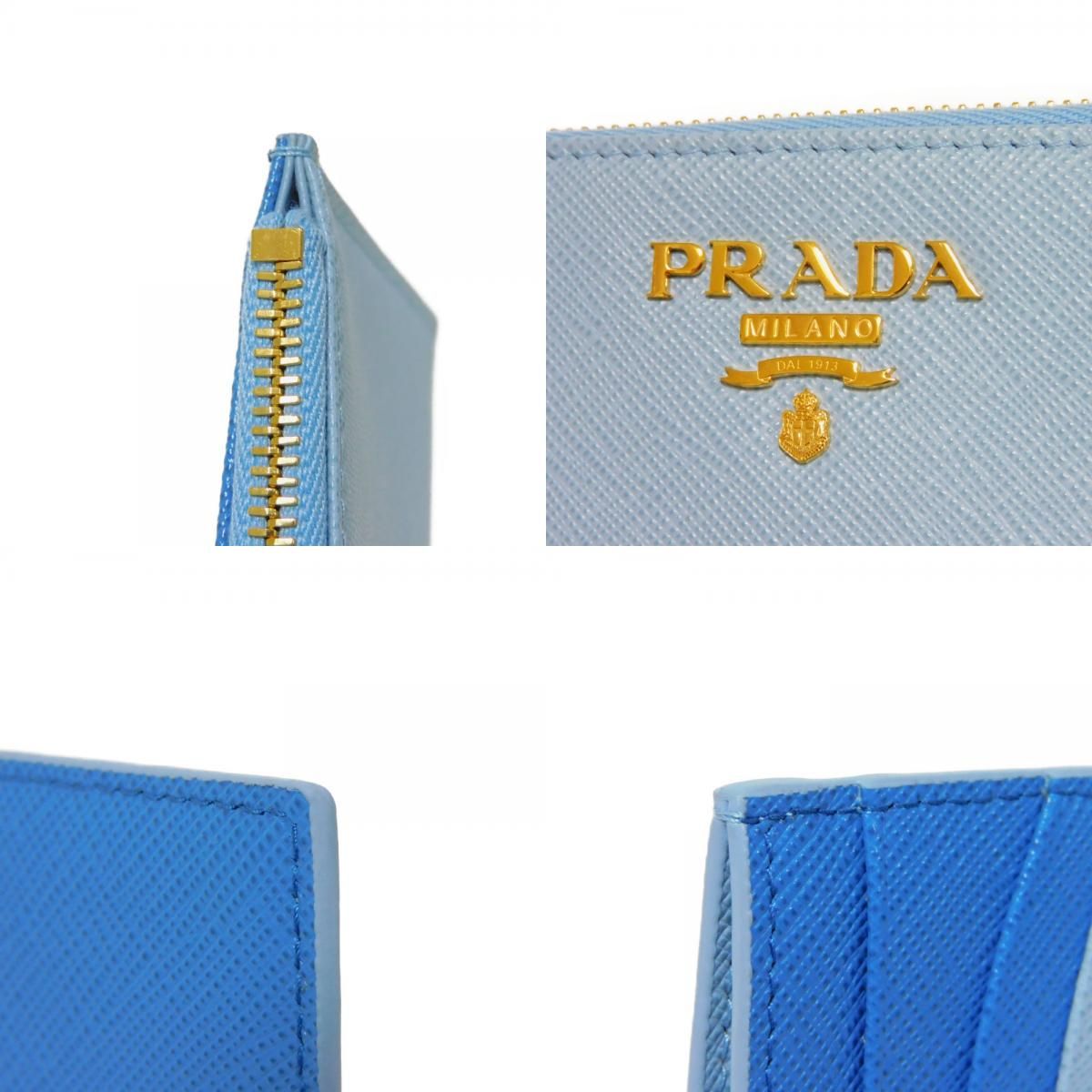 PRADA プラダ サフィアーノ マルティック カードホルダー 小銭入れ 