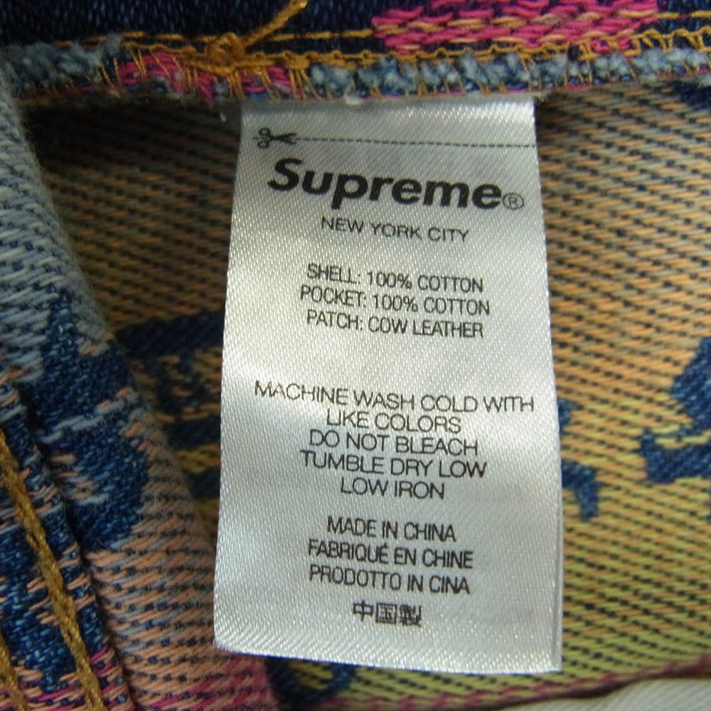 Supreme シュプリーム 22SS Gradient Jacquard Denim Short デニム ショーツ【中古】 - メルカリ