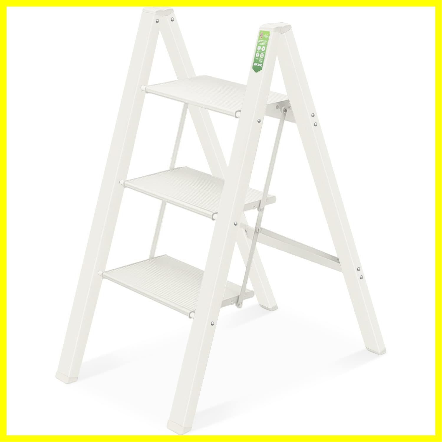 最短発送】RIKADE アルミ 踏み台 脚立 軽量 折りたたみ ステップ