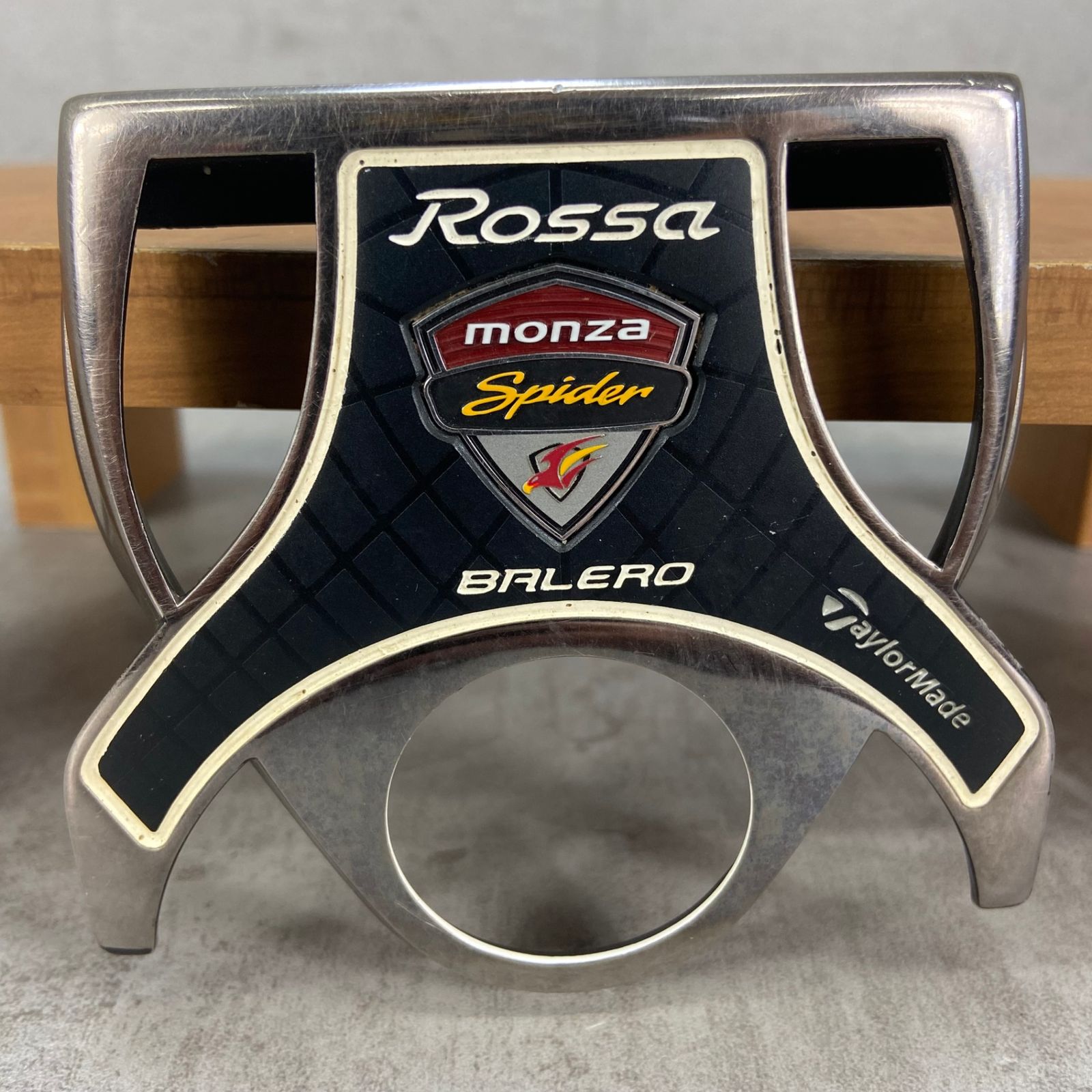 TaylorMade - レフティー　TaylorMade　テーラーメイド　Rossa　monza　Spider　ロッサ　モンザ　スパイダー　メンズゴルフパター　スチール　左利き用 ロッサ ストライプ スパイダー センターシャフト パター(パター