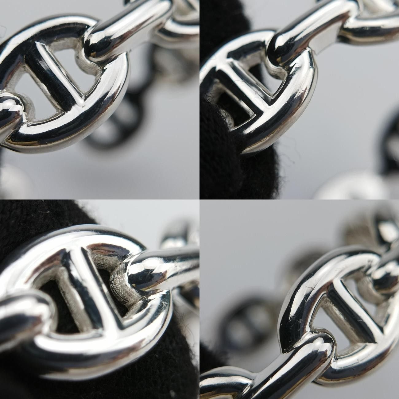 エルメスHermesシェーヌダンクル アンシェネシルバーAg92523AJ623560