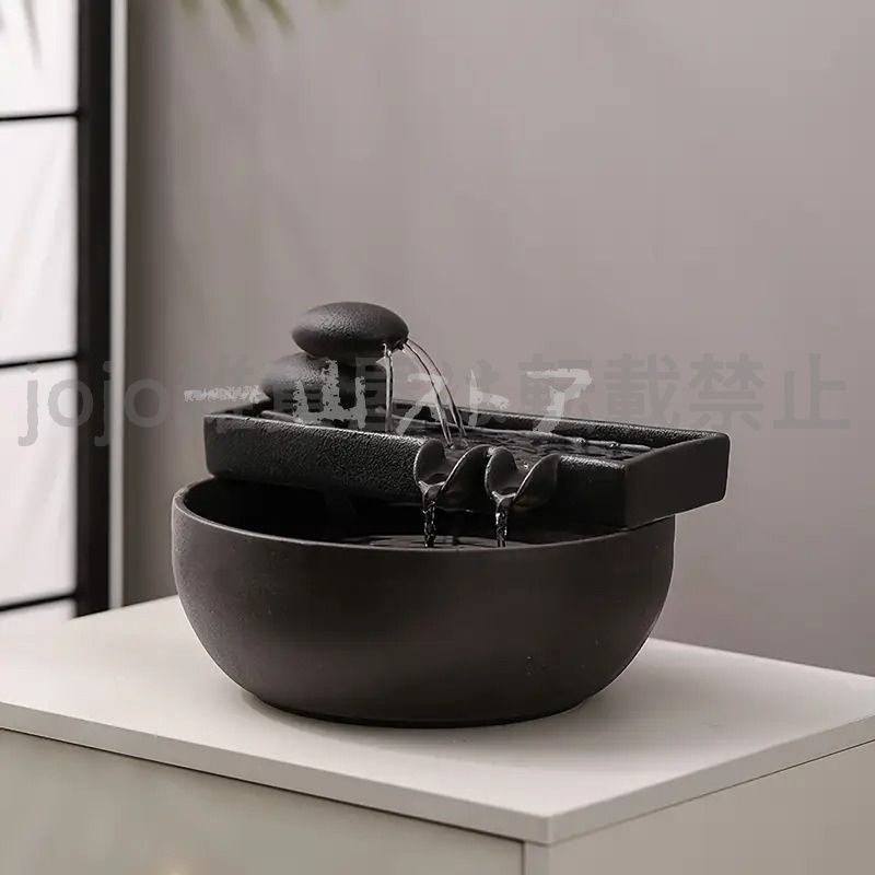 室内噴水 流水飾り