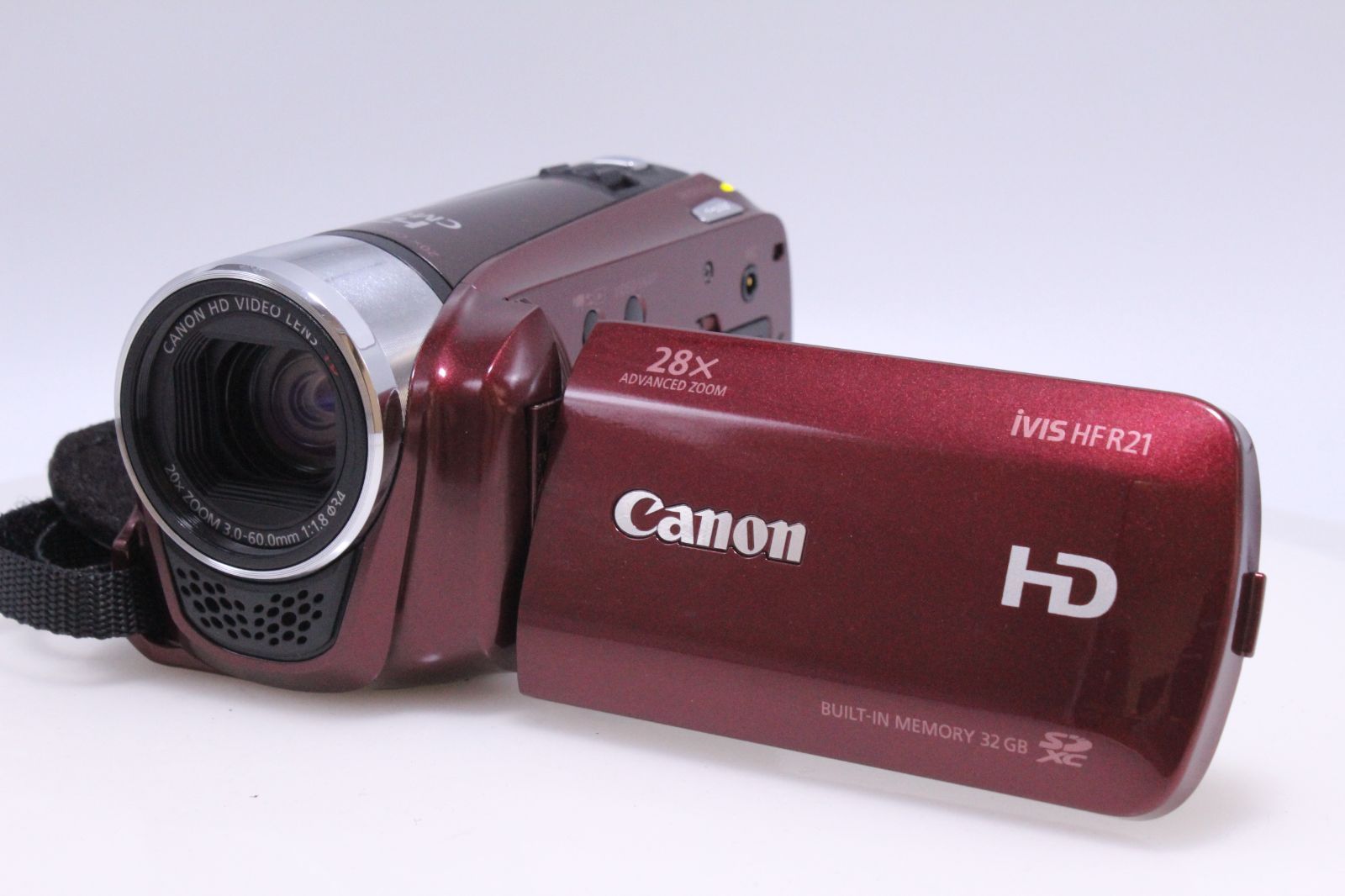 美品！動作良好！CANON iVIS HF R21 ビデオカメラ　SD付き Amazon | Canon デジタルビデオカメラ iVIS HF R21 シルバー