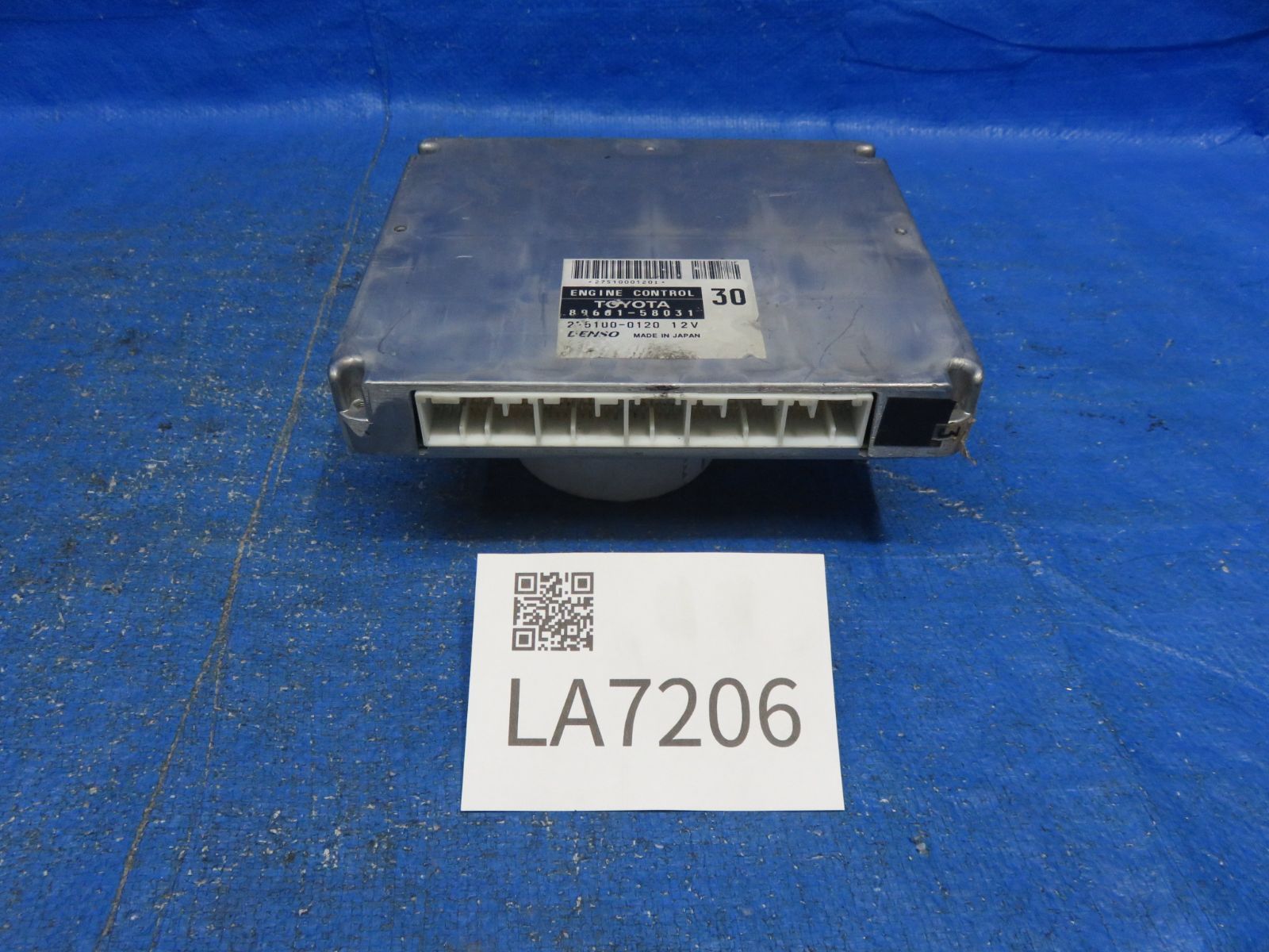 LA7206 トヨタ ANH10W アルファード 2AZ-FE エンジンコンピュータ エンジンコントロールユニット 純正 89661-58031 稼働車外し