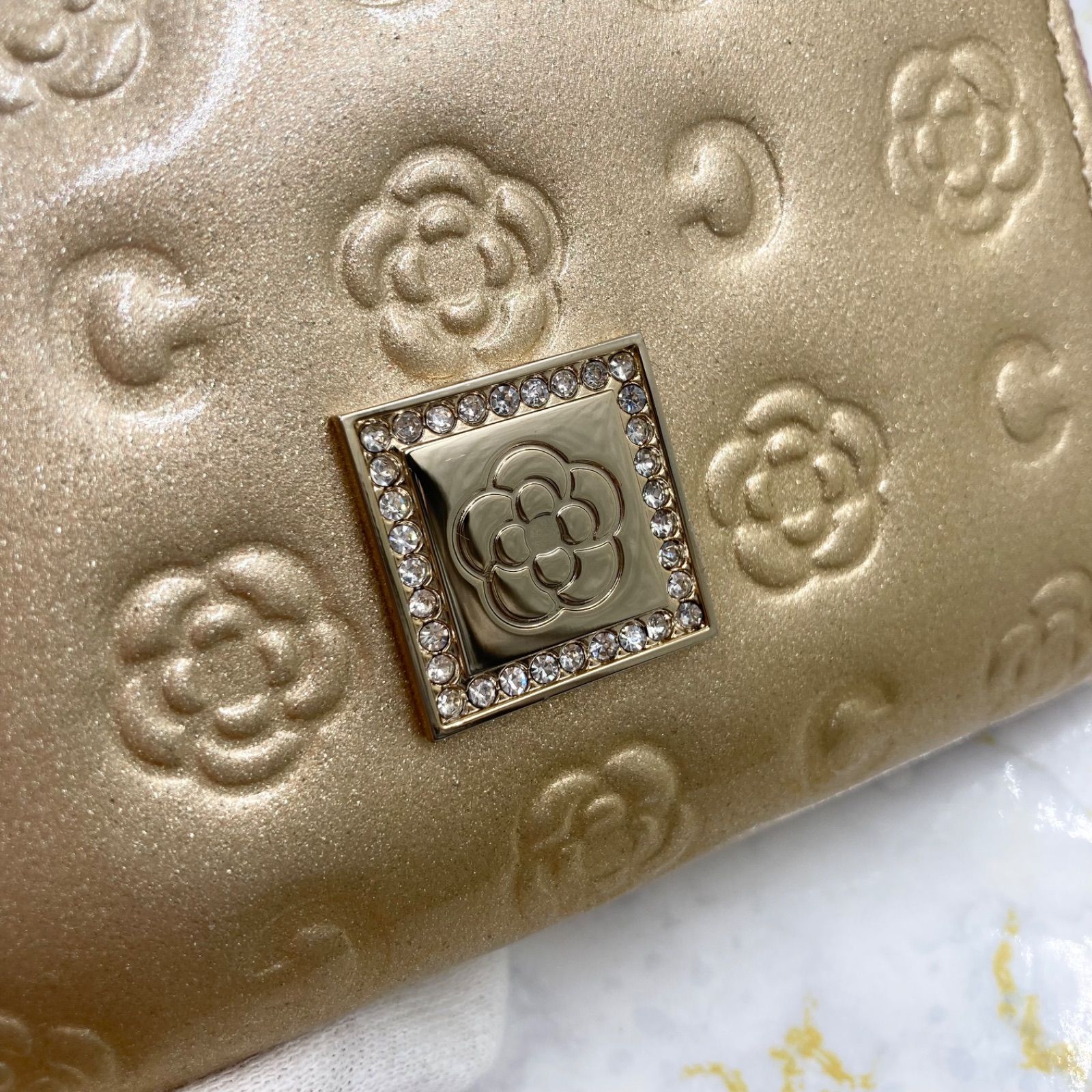 クレイサス ポーチ クレイサス ポーチ カメリア 花柄 マルチケース