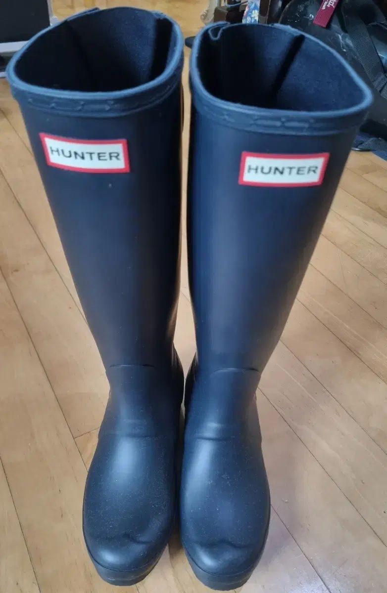HUNTER ハンター レインブーツ 黒 230 サイズ