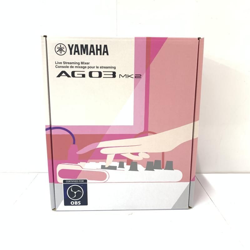 YAMAHA AG03 MK2 ライブストリーミングミキサー 92