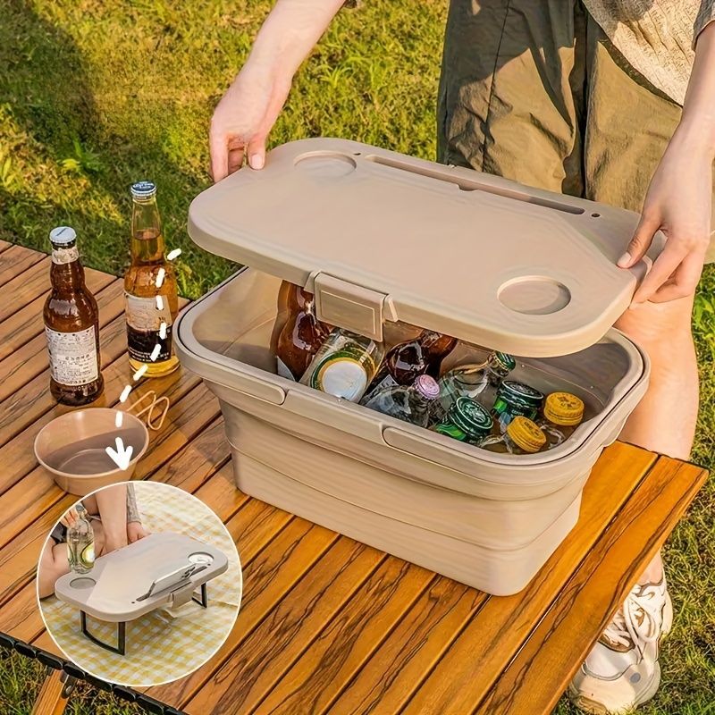 新品☆多機能ピクニックバーベキュー 釣り 折りたたみ アウトドアコンパクト レジャーテーブル ベンチ7点セット携帯便利