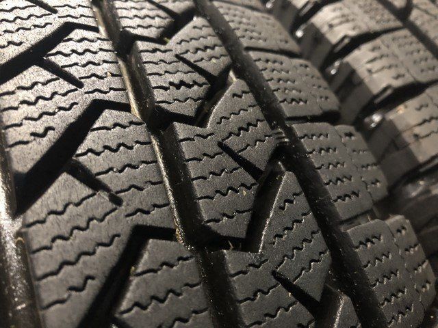 BS BRIDGESTONE BLIZZAK VL1 165R14LT 6PR 14インチ スタッドレス 4本 19年製 バリ溝 ADバン等　(KTS071)