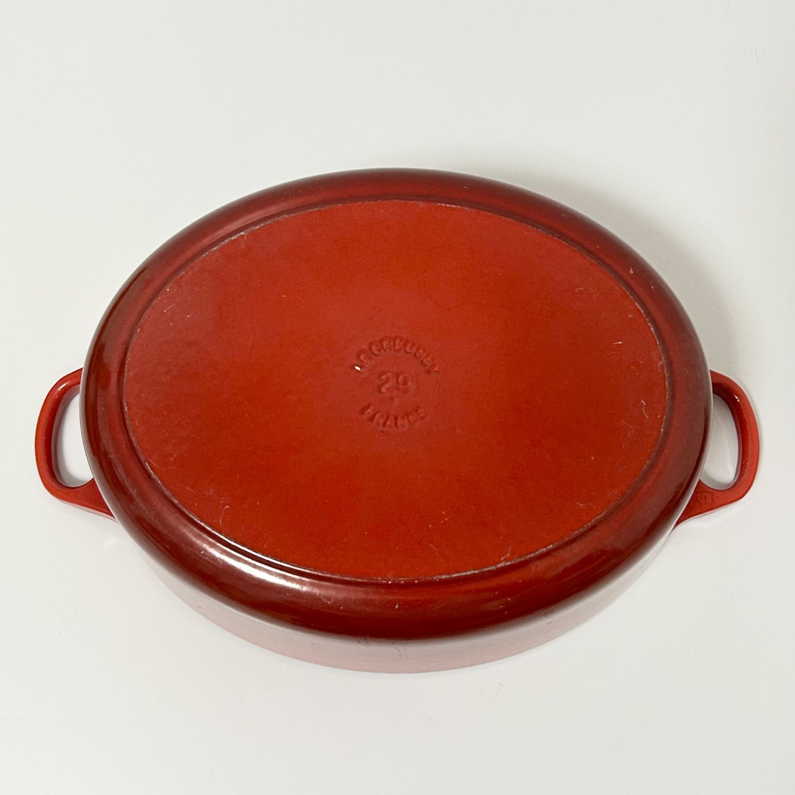 ル・クルーゼ　オーバル 両手鍋 29cm チェリーレッド 鋳物 ホーロー 楽天市場】ルクルーゼ 鍋 両手鍋 27cm ルクルーゼ Casseruole Ovale
