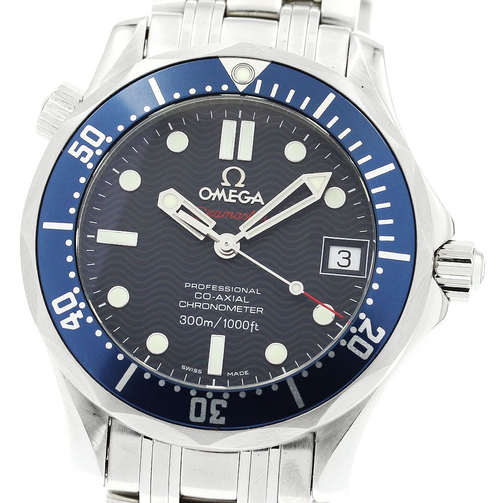 オメガ OMEGA 2222.80 シーマスター300 デイト コーアクシャル 自動  