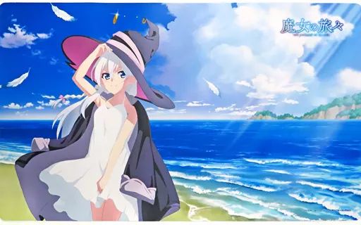 魔女の旅々 イレイナ ラバーマット プレイマット デスクマット 中古