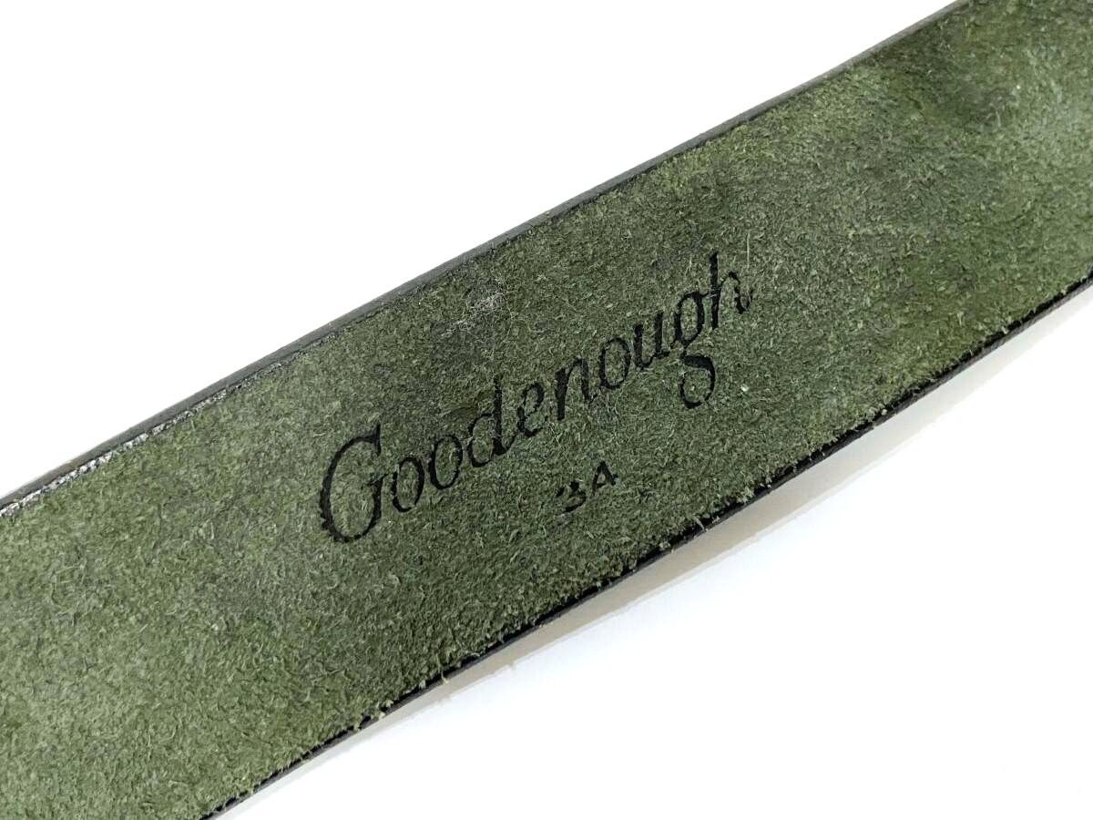 初期 GOODENOUGH｜グッドイナフ ヘキサゴン レザーベルト - メルカリ