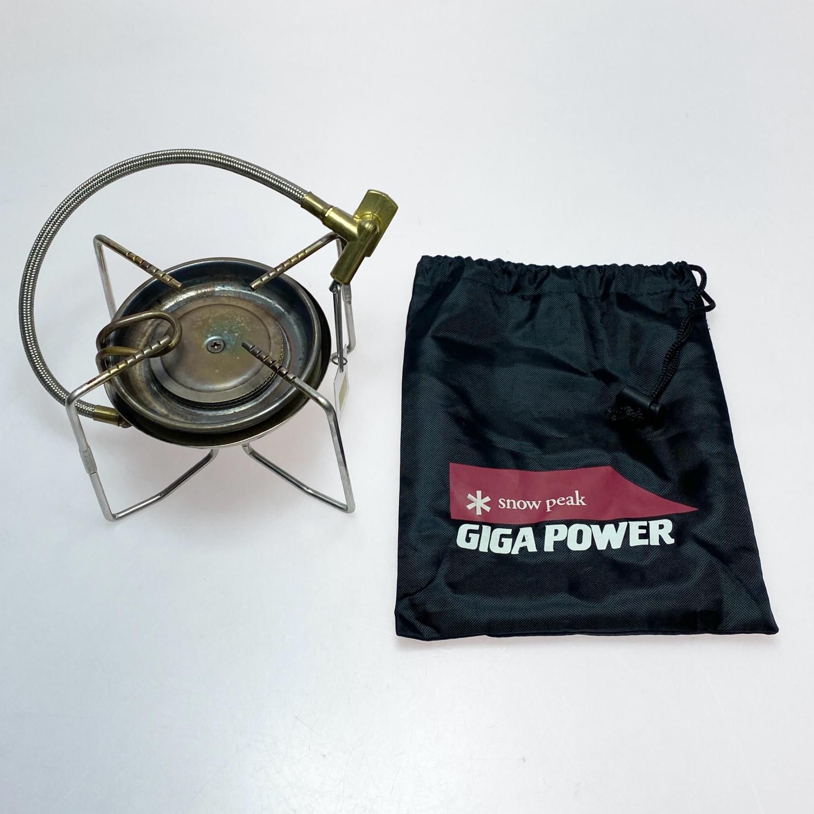 §§snowpeak スノーピーク シングルガスバーナー PSLPG対応 程度BC GS-310A