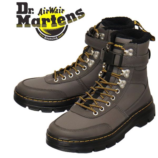 Dr.Martens (ドクターマーチン) 27819029 COMBS TECH FL レースアップ ブーツ GUNMETAL Dr.Martens UK7-約26.0cm