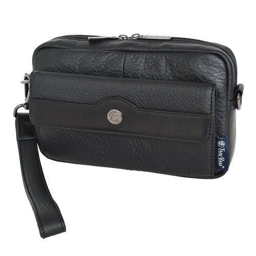 新品・5営業日で発送】スワン Troy Bros 牛革 横型ショルダーバッグ(M