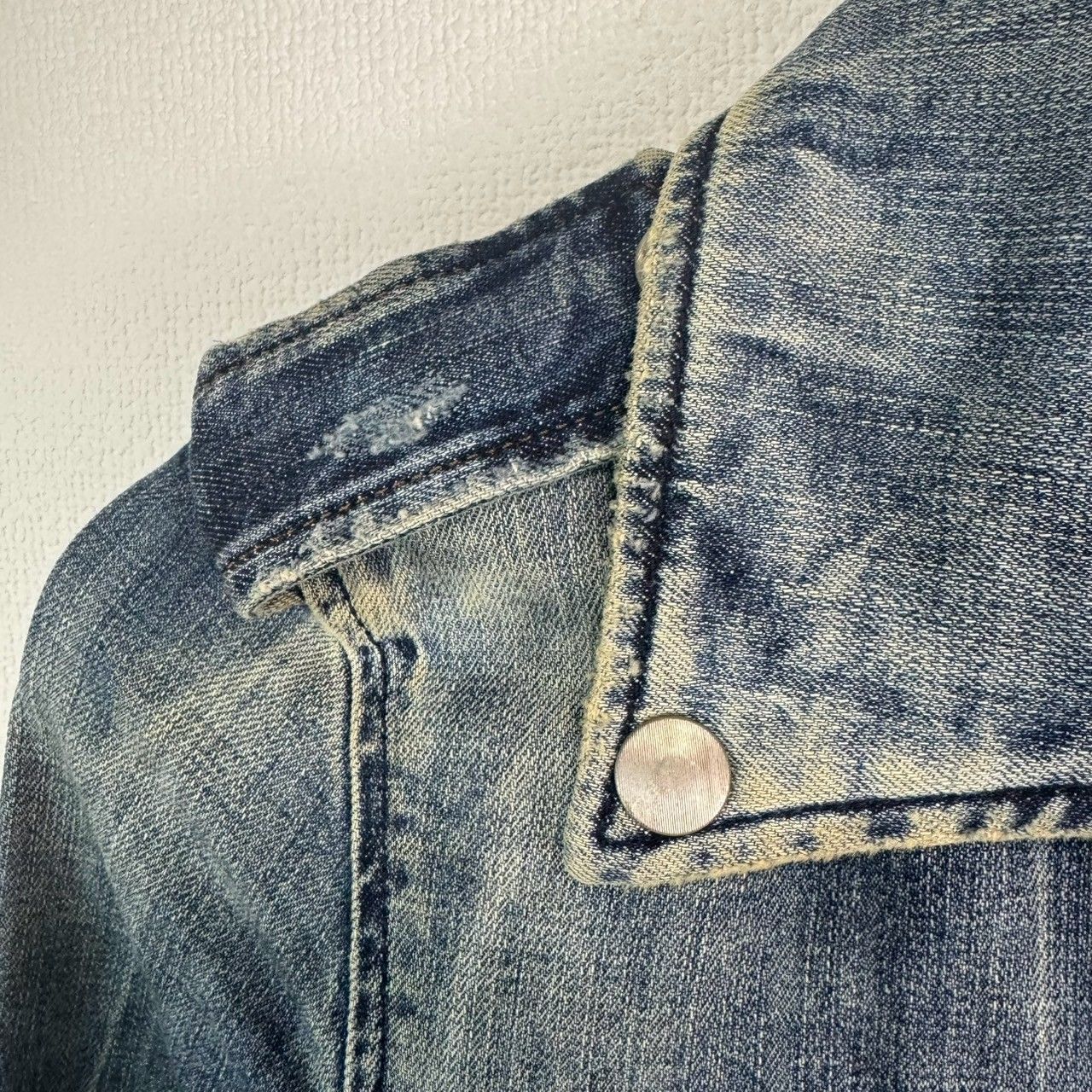 DIESEL ディーゼル デニムジャケット Gジャン ダブルライダース ブルー