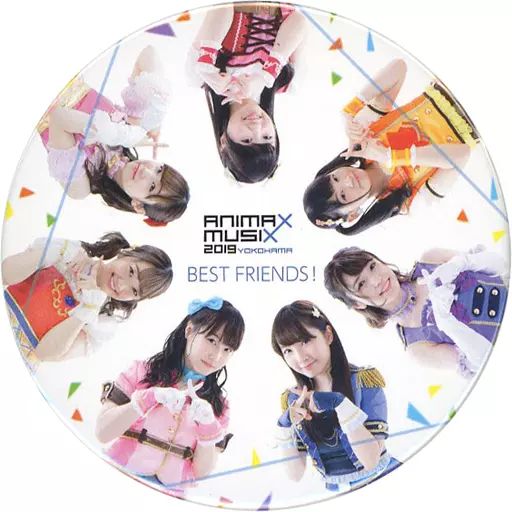 中古】バッジ・ピンズ(女性) BEST FRIENDS! 缶バッジ 「ANIMAX MUSIX