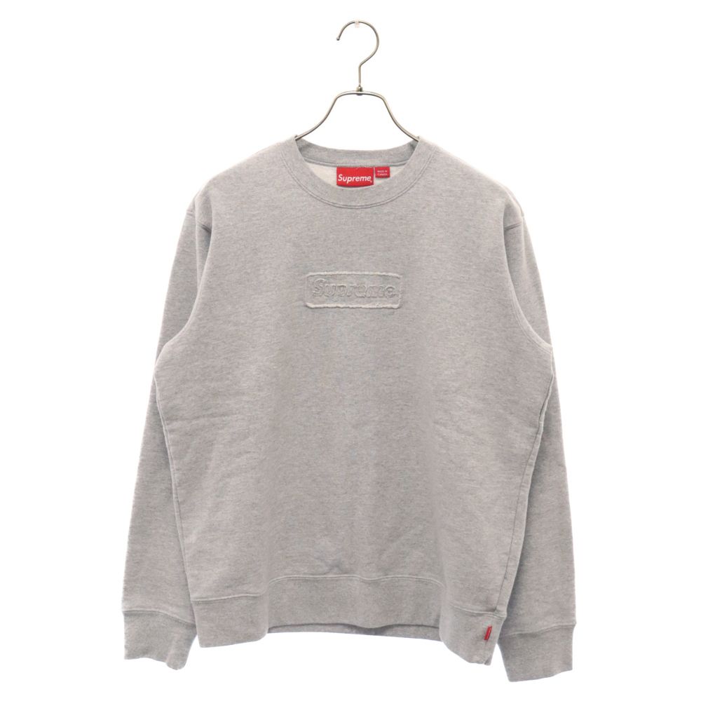 SUPREME (シュプリーム) 20SS Cutout Logo Crewneck カットアウト ...