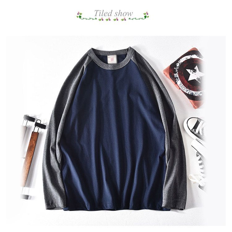 ラグラン ロングスリーブ Tシャツ ロンT カットソー メンズ