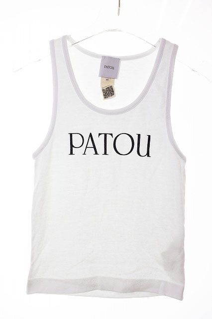 PATOU◆キャミソール・タンクトップ/XS/コットン/YLW/JE0159994213M PATOU◇キャミソール・タンクトップ/XS/コットン/YLW
