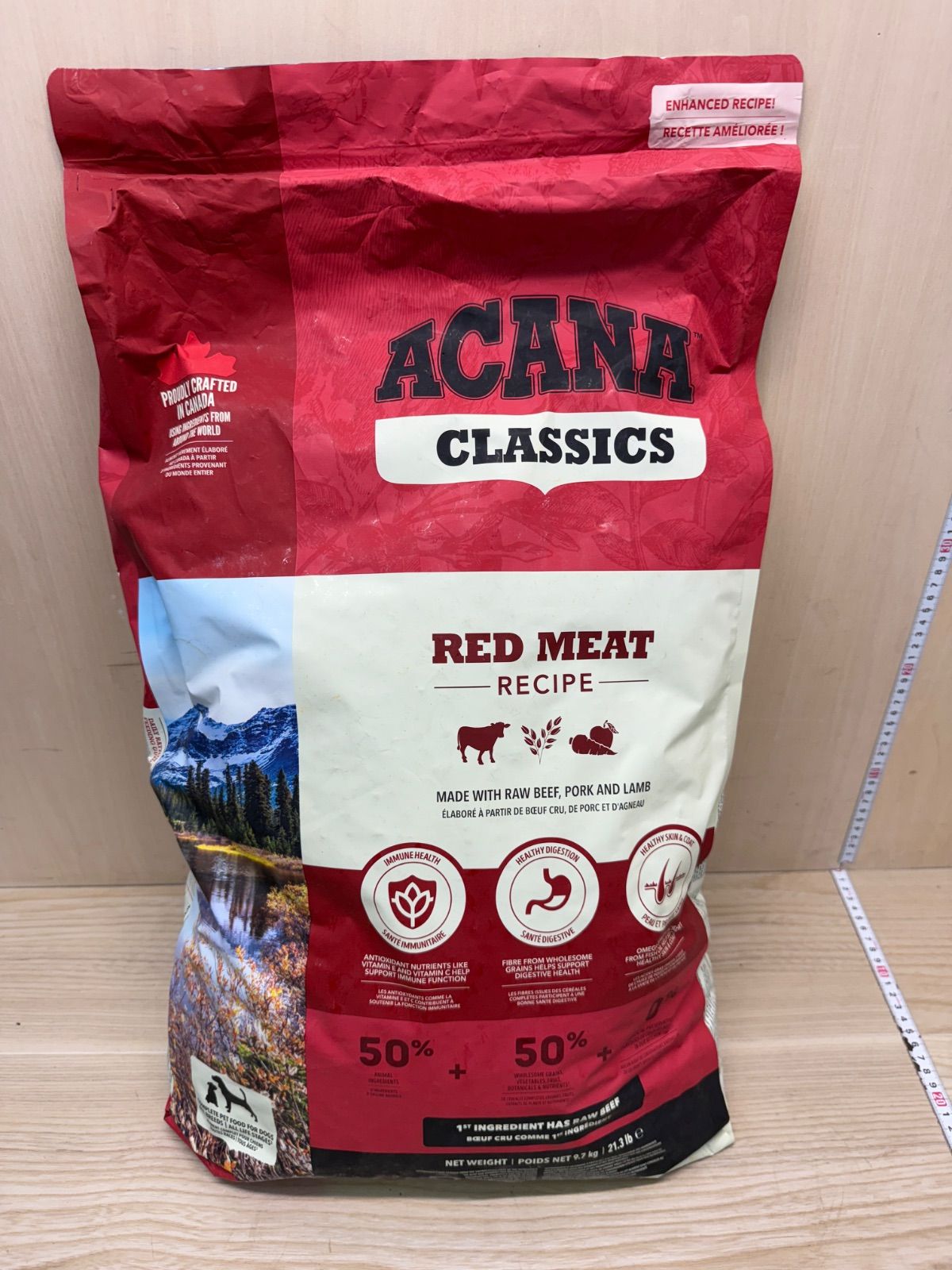 コストコ ACANA 大容量9.7kg アカナ クラシック グレインフリー レッドミートレシピ 全犬種 全年齢対象