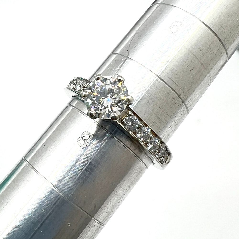 Tiffany&Co. ティファニー ソリティアリング ダイヤ 0.6ct #8 新品