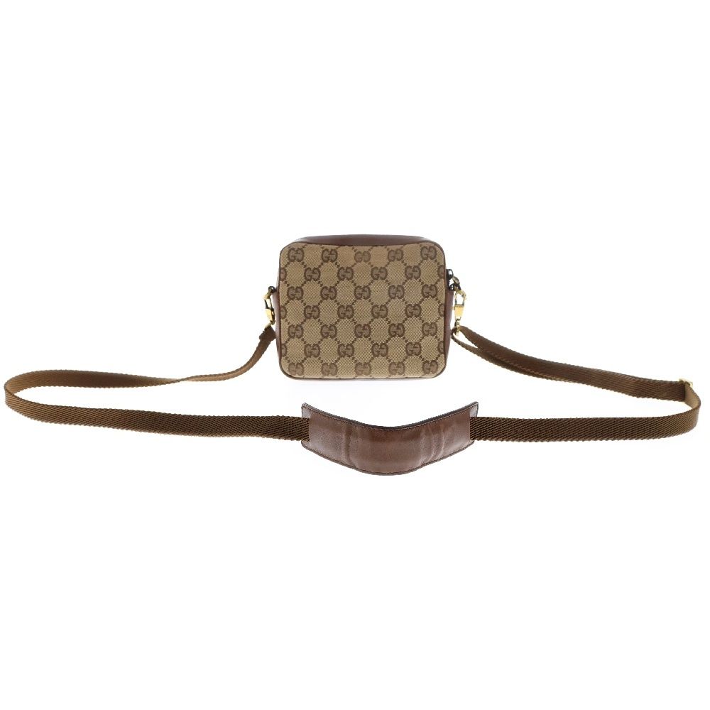 レディース GUCCI (グッチ) GGキャンバス ミニショルダーバッグ 90666