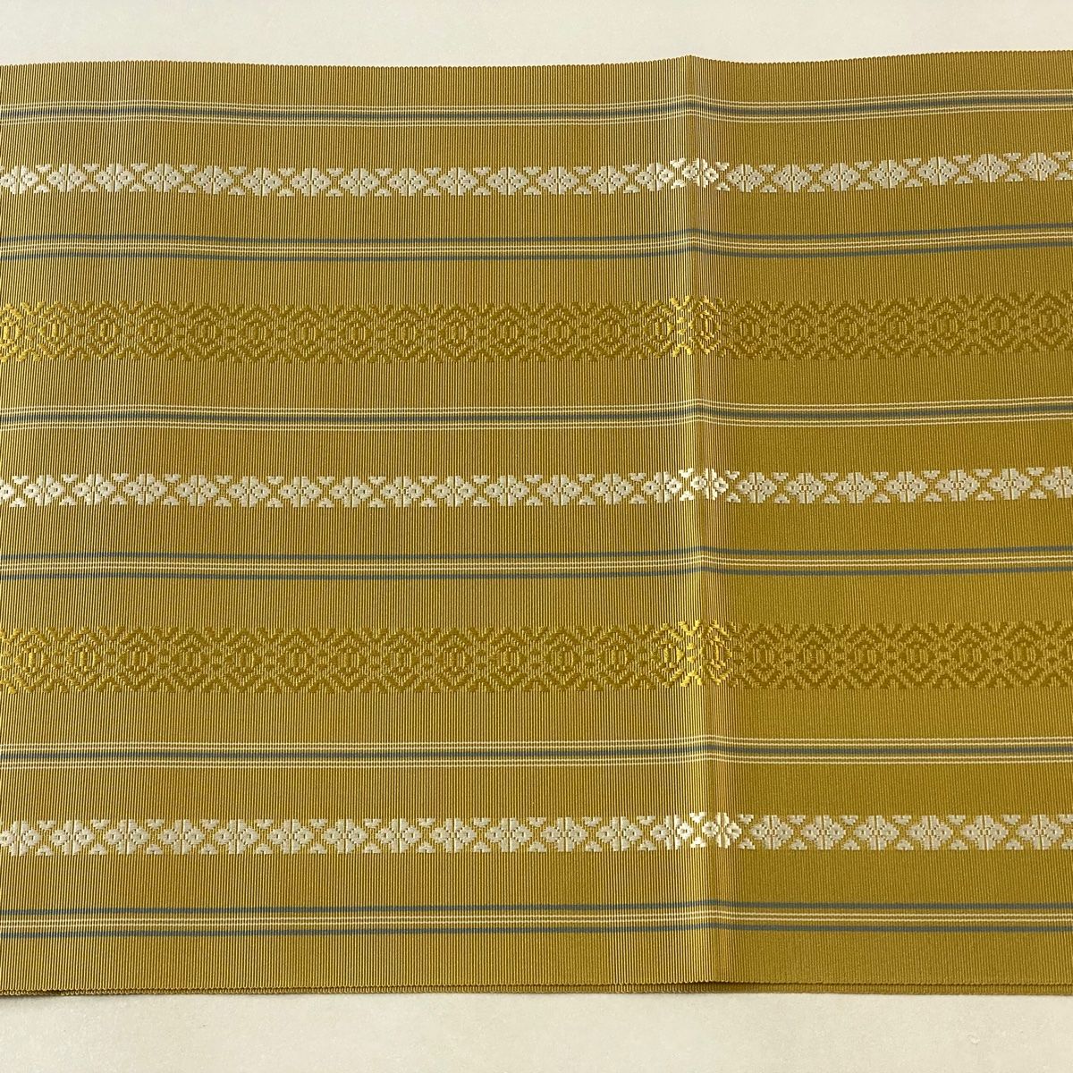 平和屋着物●九寸名古屋帯　生紬　絞り　霞文　正絹　逸品　未使用　DAAZ0268ps 平和屋着物○九寸名古屋帯 生紬 絞り 霞文 正絹 逸品 未