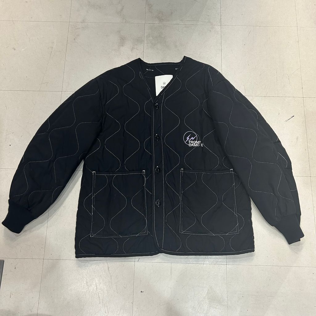 OAMC x FRAGMENT オーエーエムシー フラグメント 22AW Liner Jacket ジャケット 22E280AY29 ブラック size M 中目黒A06