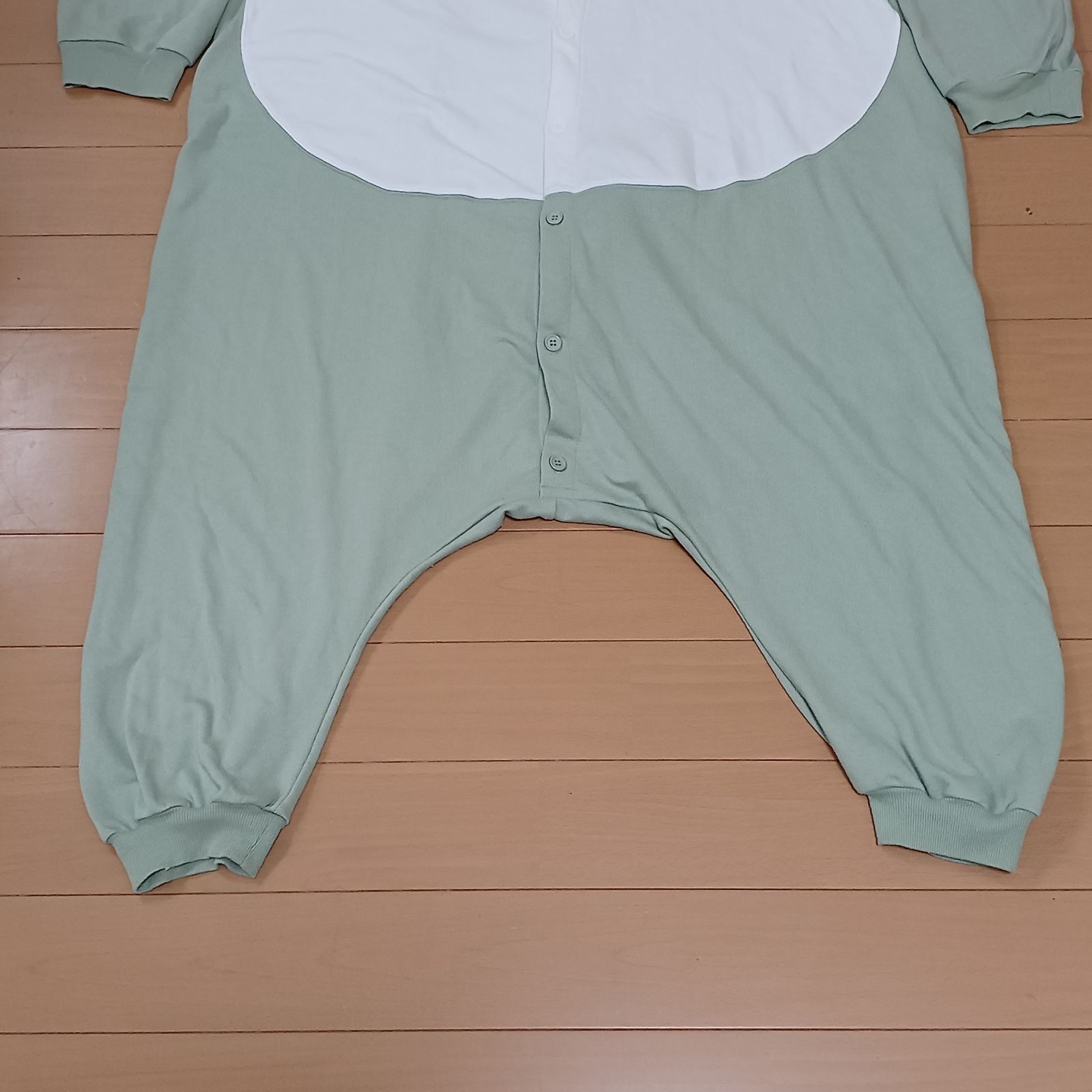 みがわり 着ぐるみパジャマ グリーン フリーサイズ