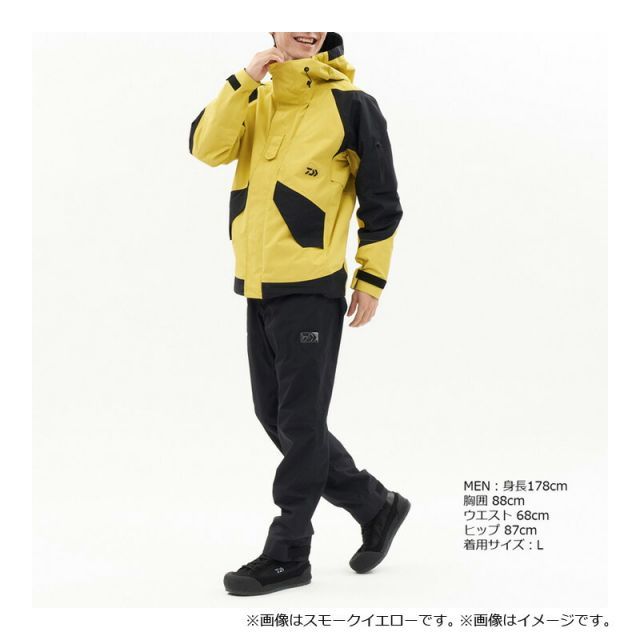 ダイワ DR-3223 レインマックスGEレインスーツ ブラック 3XL ダイワ DR-3223 レインマックスGEレインスーツ ブラック 3XL