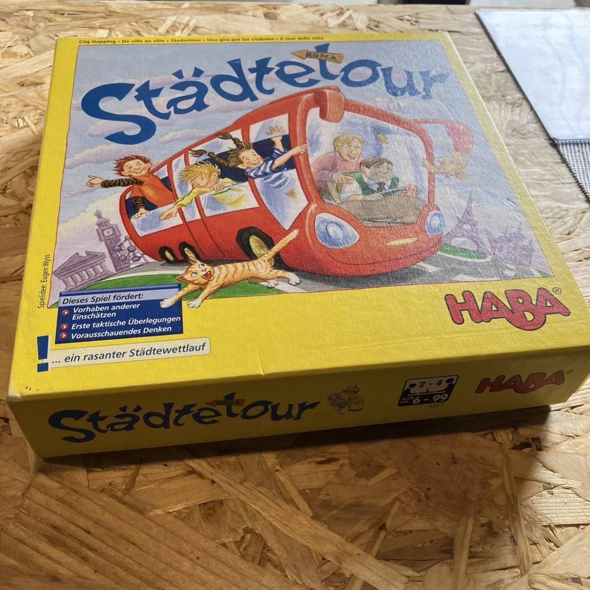 HABA ハバ SiteSeeing サイトシーイング ボードゲーム  名作●BA04N017 HABA ハバ SiteSeeing サイトシーイング ボードゲーム 名作 ホーム